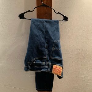 Men’s Levi’s 513 Stretch Slim Straight Jean, 32 x 32, Bastion color way